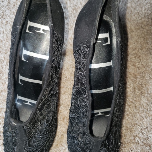 Elle Peep Toe Heels - Picture 2 of 6